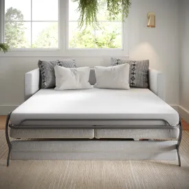 4" Cooling Memory Foam Queen Mattress - Ideal for Sleeper Sofas, Dorms, RVs