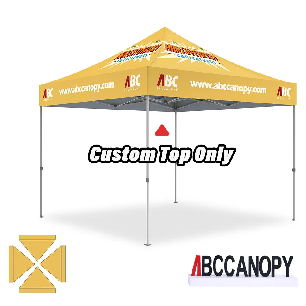 ABCCANOPY Replacement Top Cover for 8x8/10x10/10x15/10x20 Pop Up Canopy