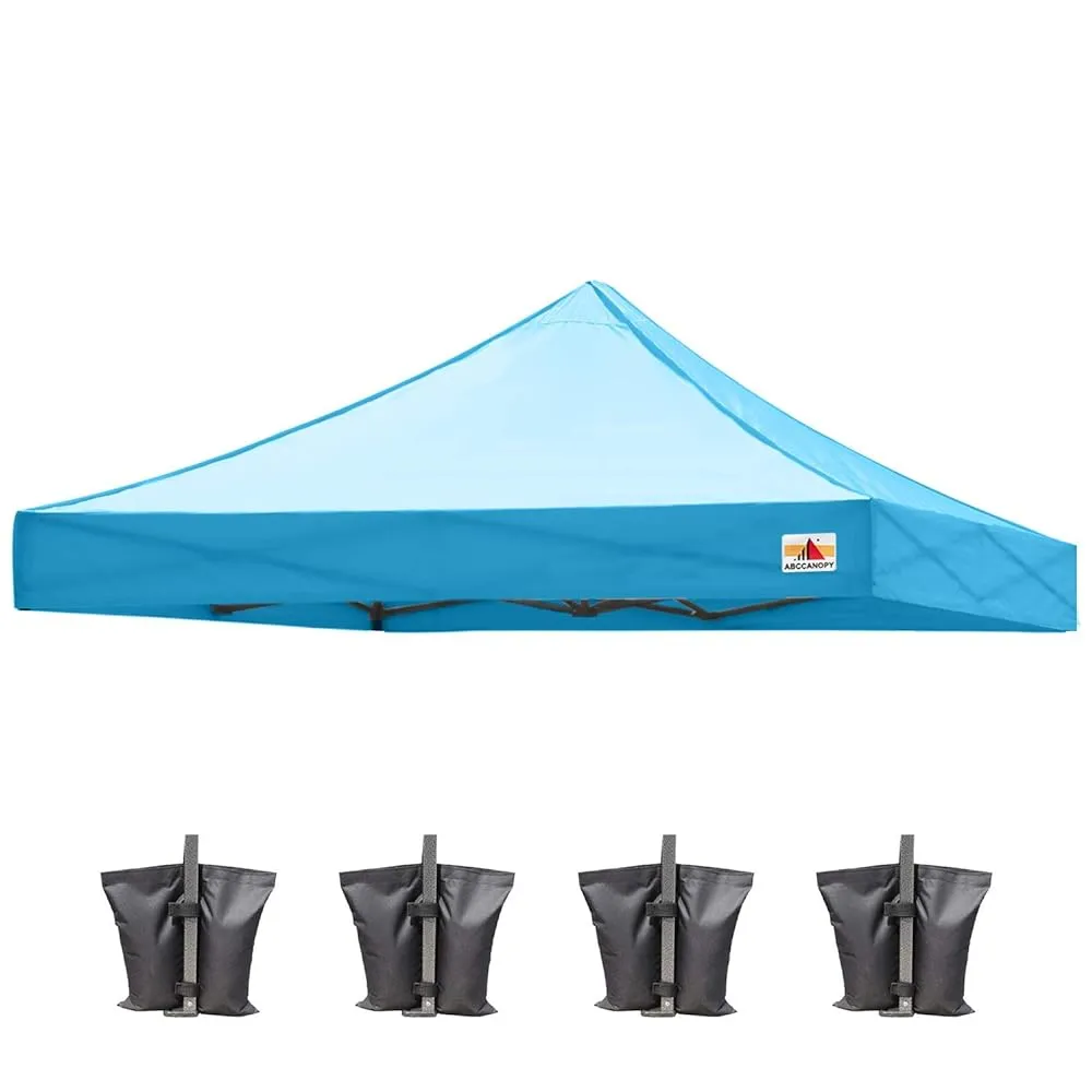 ABCCANOPY Replacement Top Cover for 8x8/10x10/10x15/10x20 Pop Up Canopy