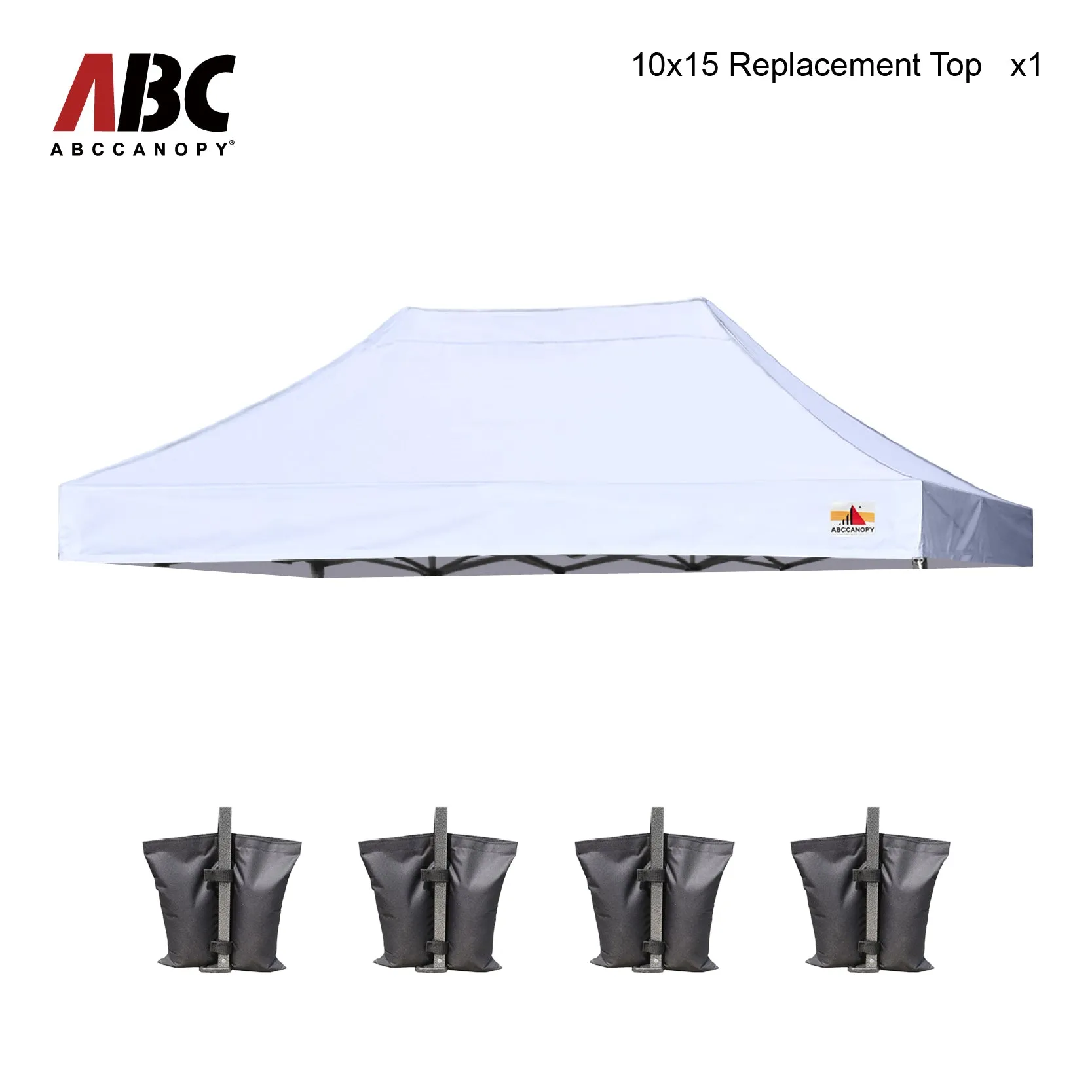 ABCCANOPY Replacement Top Cover for 8x8/10x10/10x15/10x20 Pop Up Canopy