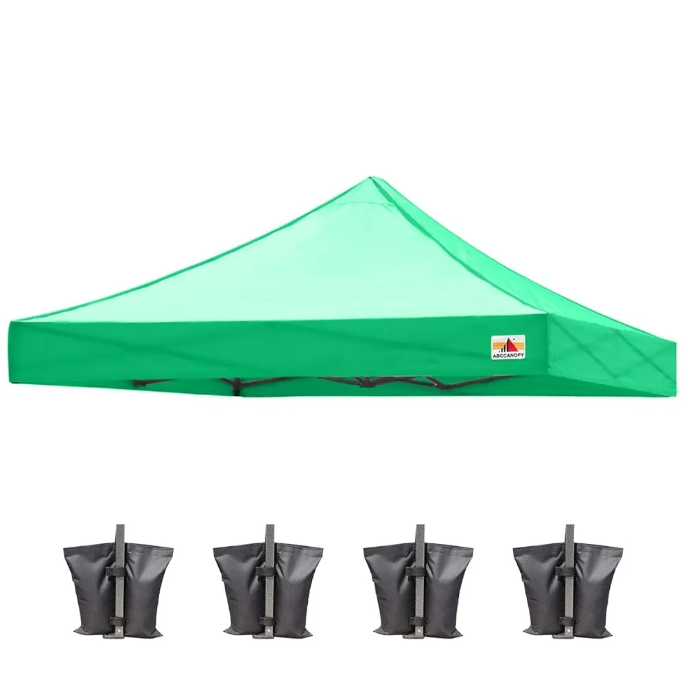 ABCCANOPY Replacement Top Cover for 8x8/10x10/10x15/10x20 Pop Up Canopy