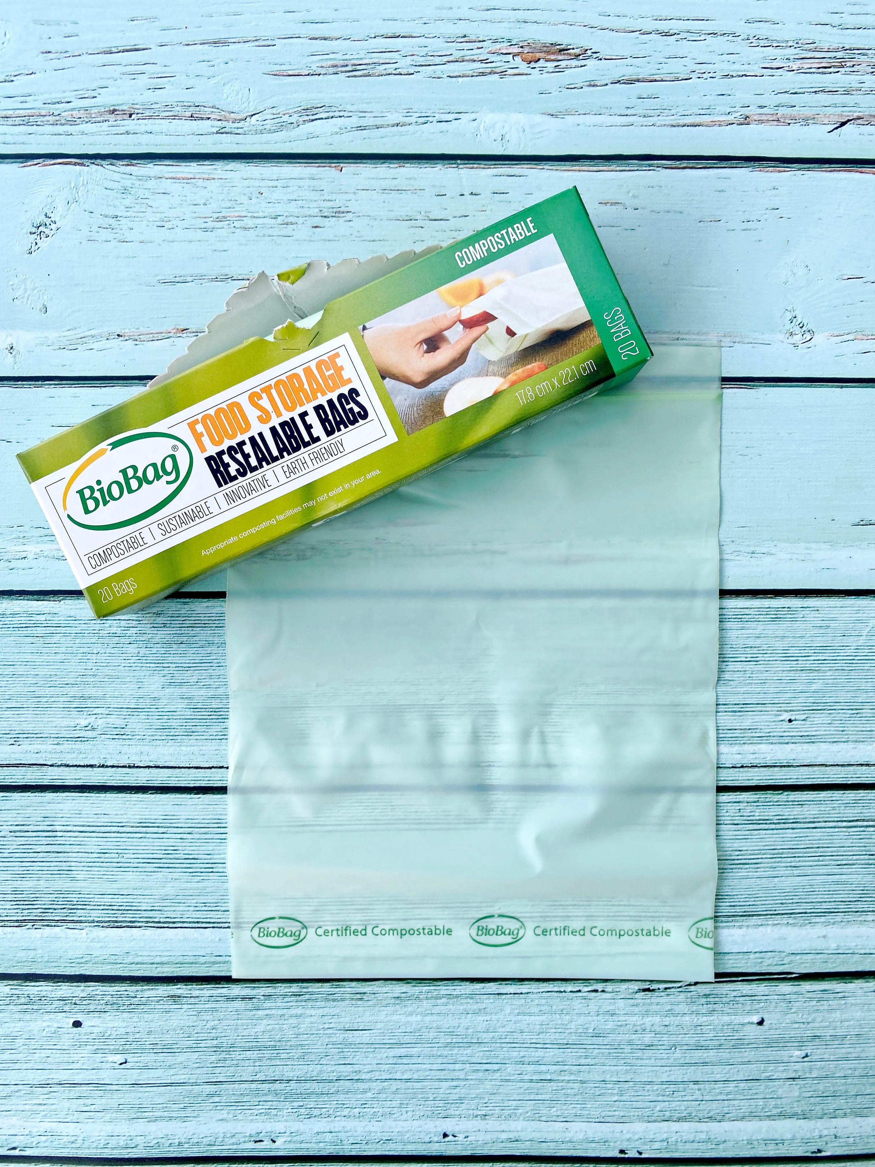 Bio Bag Resealable Food Storage Bags