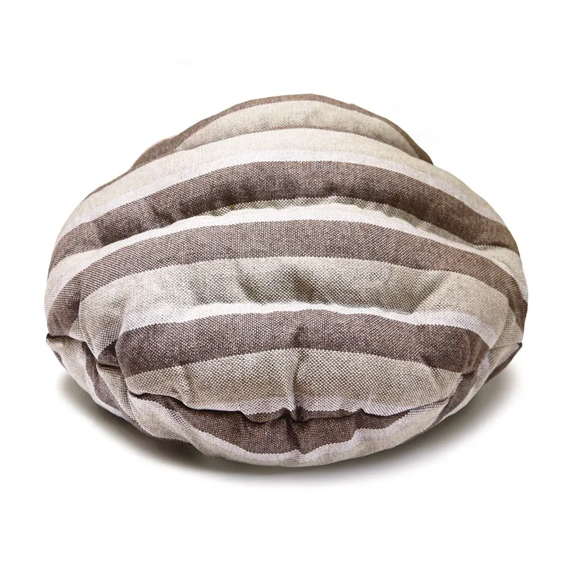 Burger Bed Brown Stripes