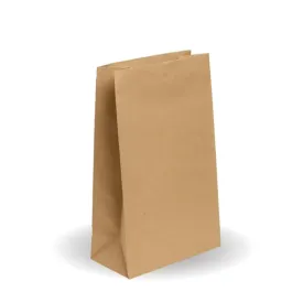 Checkout Bags SOS #16, Brown, 390x240 120, 250 carton
