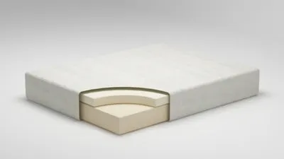 Chime 12 Inch Memory Foam Queen Mattress in a Box with Head-Foot Model Better Queen Adjustable Base