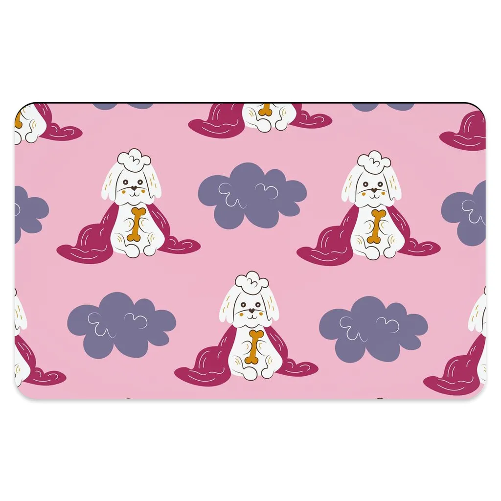 Comfy Dog Pattern (7) - Pet Placemats