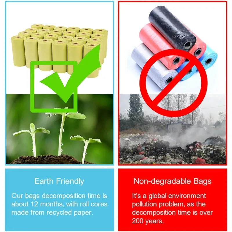 Corn Starch Biodegradable Poop Bags