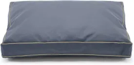 Dog Bed Cover,Waterproof Tough Plastic DIY Pet Bed Cover,Non Stick Hair Easy to Clean Rectangular Fillable Dog Bed Covers with Zipper(Dark Grey,30" L x 20" W x 4" Th,Cover Only)