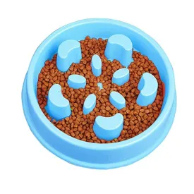 Dog Feeding Bowl Fun Slow Feeder Stop Bloat
