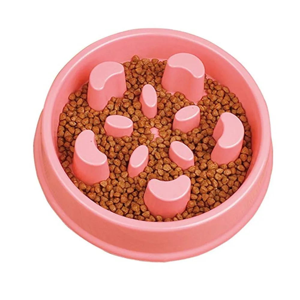 Dog Feeding Bowl Fun Slow Feeder Stop Bloat