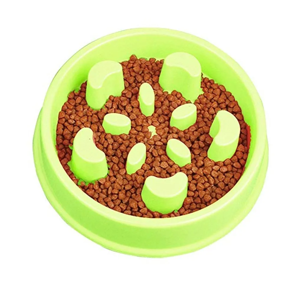 Dog Feeding Bowl Fun Slow Feeder Stop Bloat