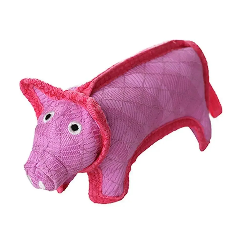 DuraForce® Characters Pig Dog Toys Pink Color 2 X 9.5 X 4 Inch