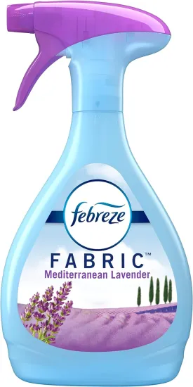Febreze Fabric Refresher Mediterranean Lavender Air Freshener (1 Count, 800 Ml),27 Fl oz