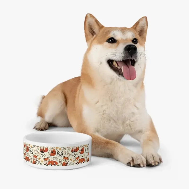 Foxy Pet Bowl for Trendy Home Decor