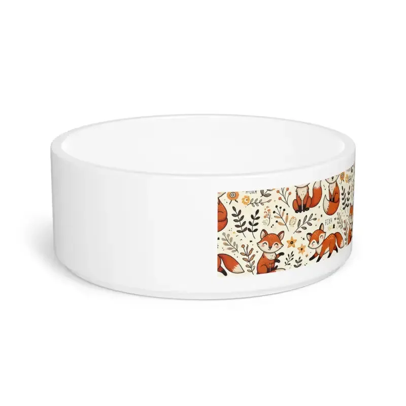Foxy Pet Bowl for Trendy Home Decor