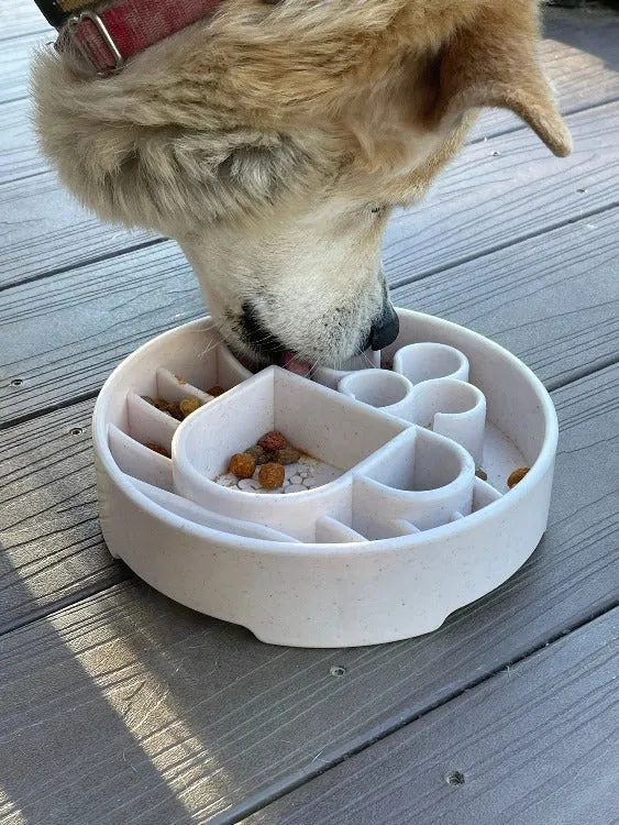 Java Design Ebowl Enrichment Slow Feeder Bowl For Dogs