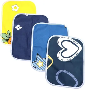 KESYOO Small Pets Pee Pad 4 Pack Guinea Pig Cage Liners Easy to Clean Non-deforming for Rats Hamsters Chinchillas