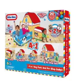 Little Tikes 4-In-1 Dog Park & Pet Shop Playset with Ballpit