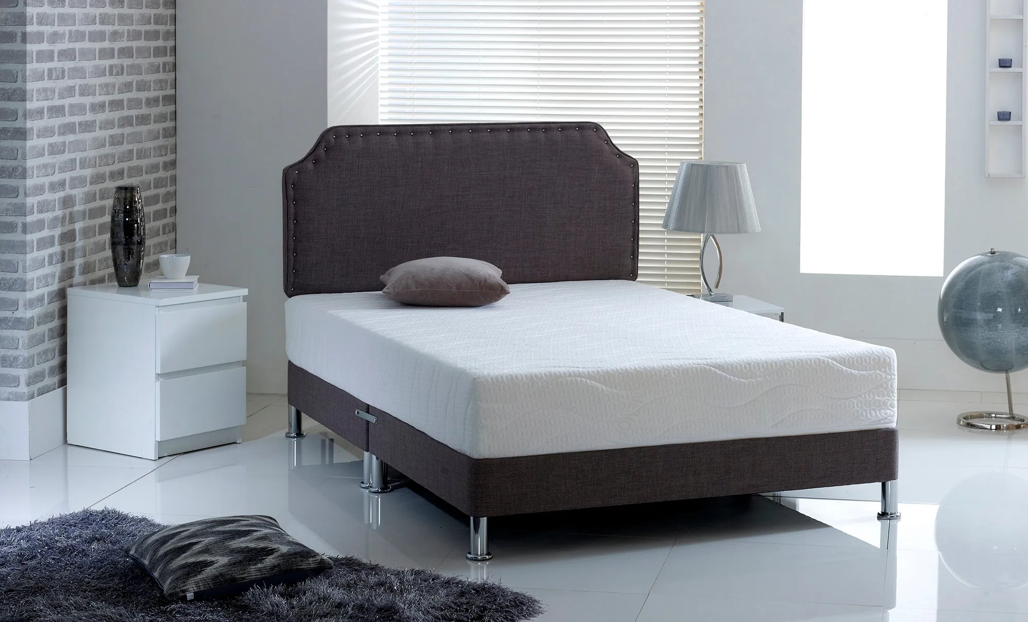 Memory Comfort Pedic Memory Foam Mattress Single Size (3'0 ft) Firm