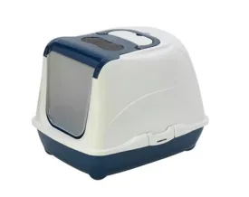 Moderna Flip Cat Litter Box Blue* (Small)