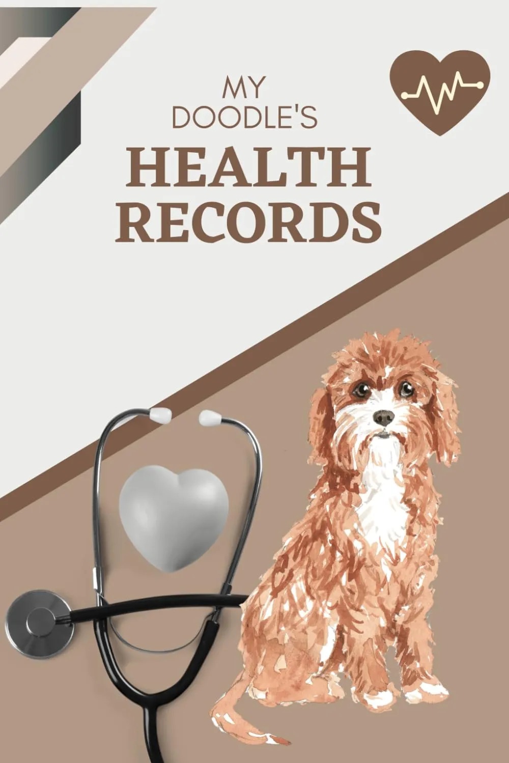 My Doodle's Health Records: Log book to track your dog's vet visits and immunizations Paperback  April 10, 2025