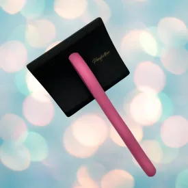 NEW! Pawfection Wooden "Fluffer" Slicker Brush, Black/Pink, Large