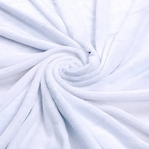 Peacock Feather Print Throw Blanket 58" x 80" (4)
