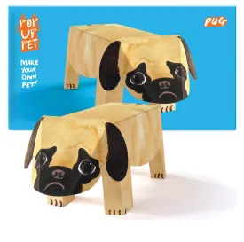 Pop Up Pet Pug – Paper Pet Gift