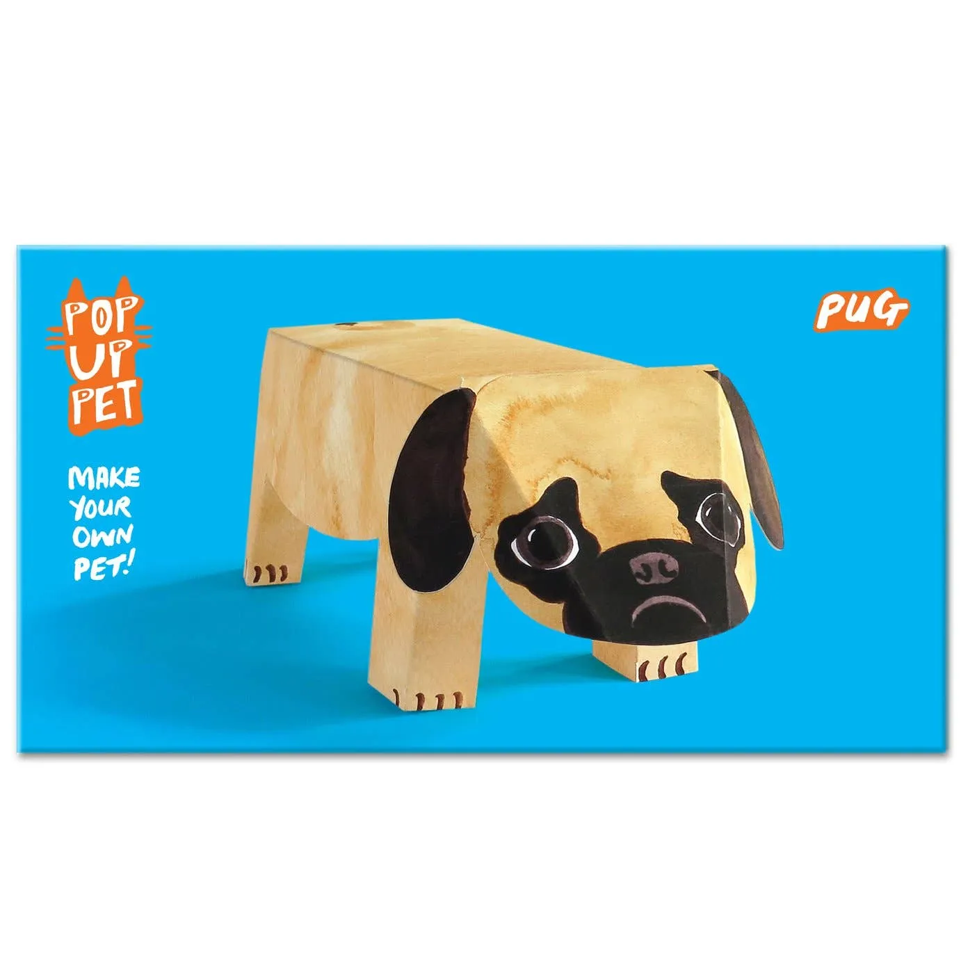 Pop Up Pet Pug – Paper Pet Gift