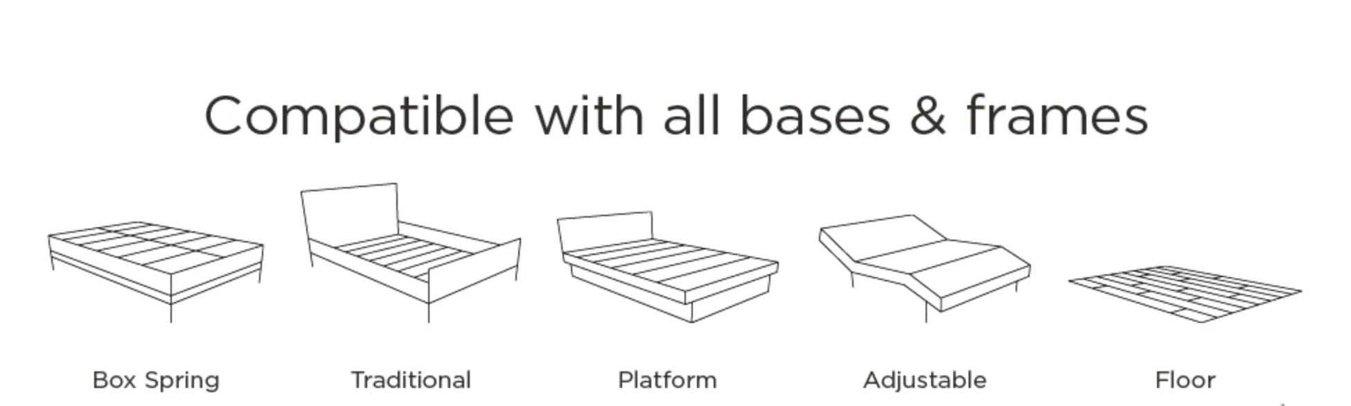 Queen 12 inch memory foam mattress