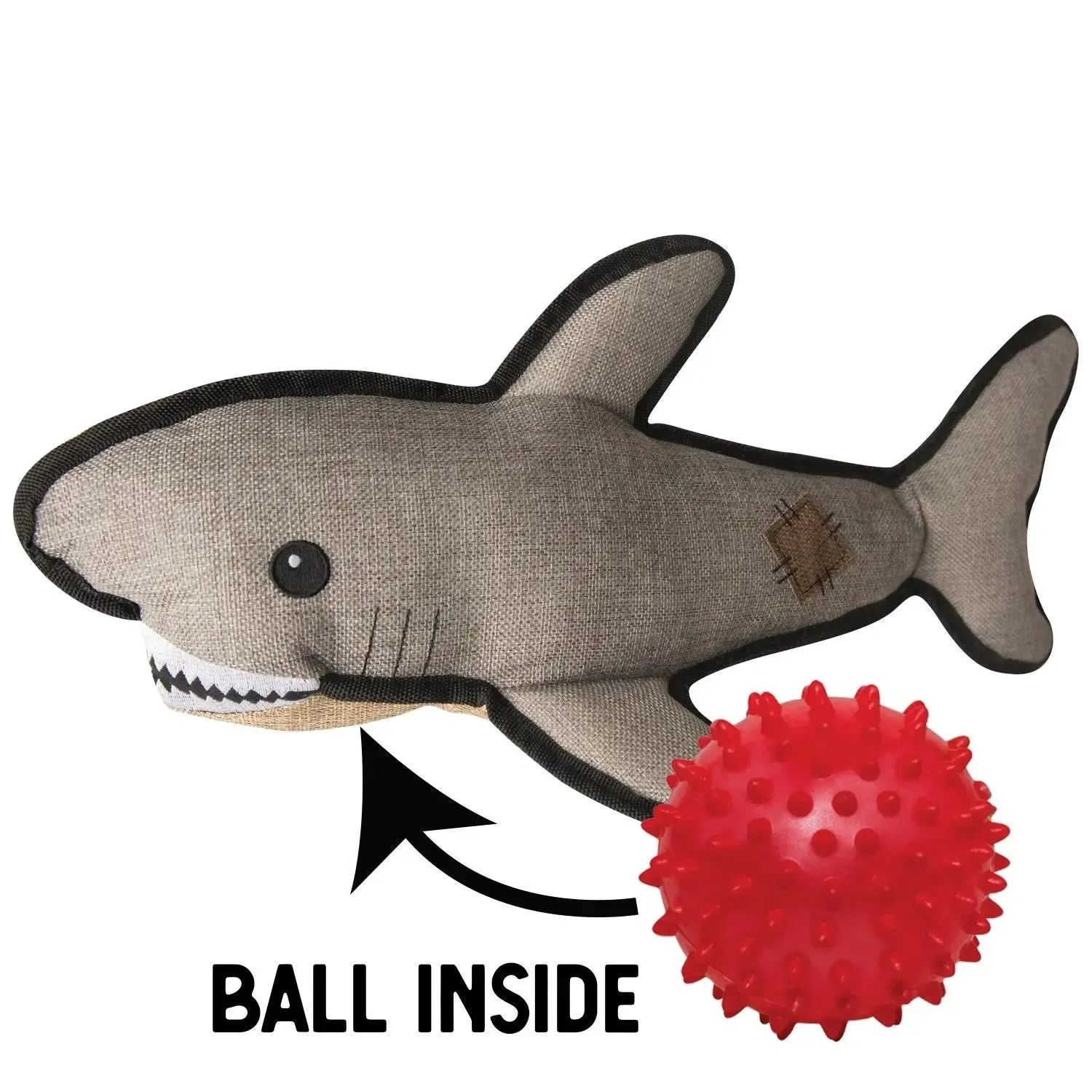 SnugArooz Saul the Shark Dog Toy