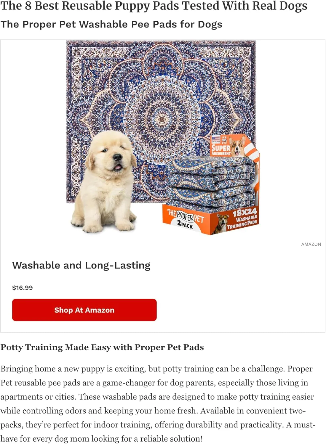 Washable Pee Pads for Dogs 32x36 - 2Pack Super Absorbent Reusable Puppy Potty Training Pad - Waterproof Cloth Whelping Blankets - Urine Leakage & Non-Slip Mat for Housebreaking Carpet